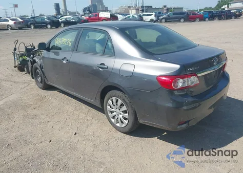 2012 Toyota Corolla Le z USA, uszkodzony, nr VIN 5YFBU4EE5CP070905